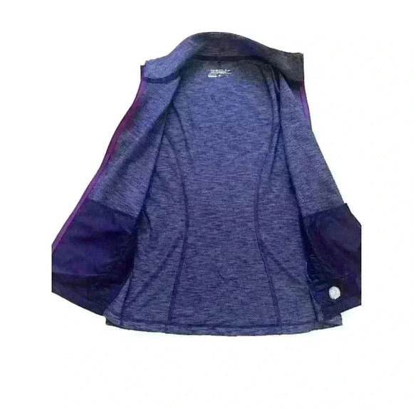 Nike Gold Tour Performance Dri Fit Women's Large Zip Up Vest Purple - Picture 7 of 10